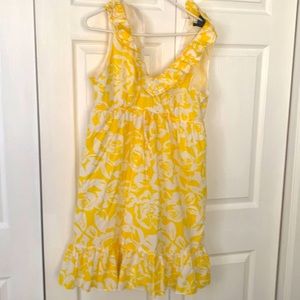 London Style Sunny yellow sundress